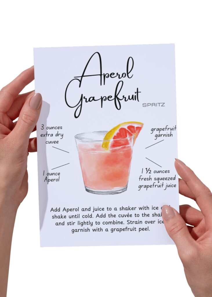 Aperol Grapefruit Spritz Cocktail Aperol Grapefruit Spritz Cocktail
