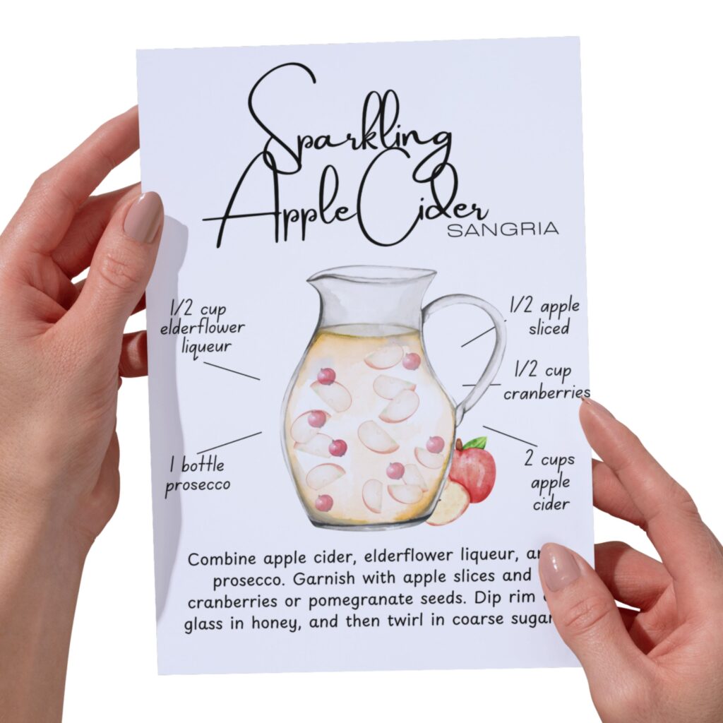 Sparkling Apple Cider Sangria Sparkling Apple Cider Sangria